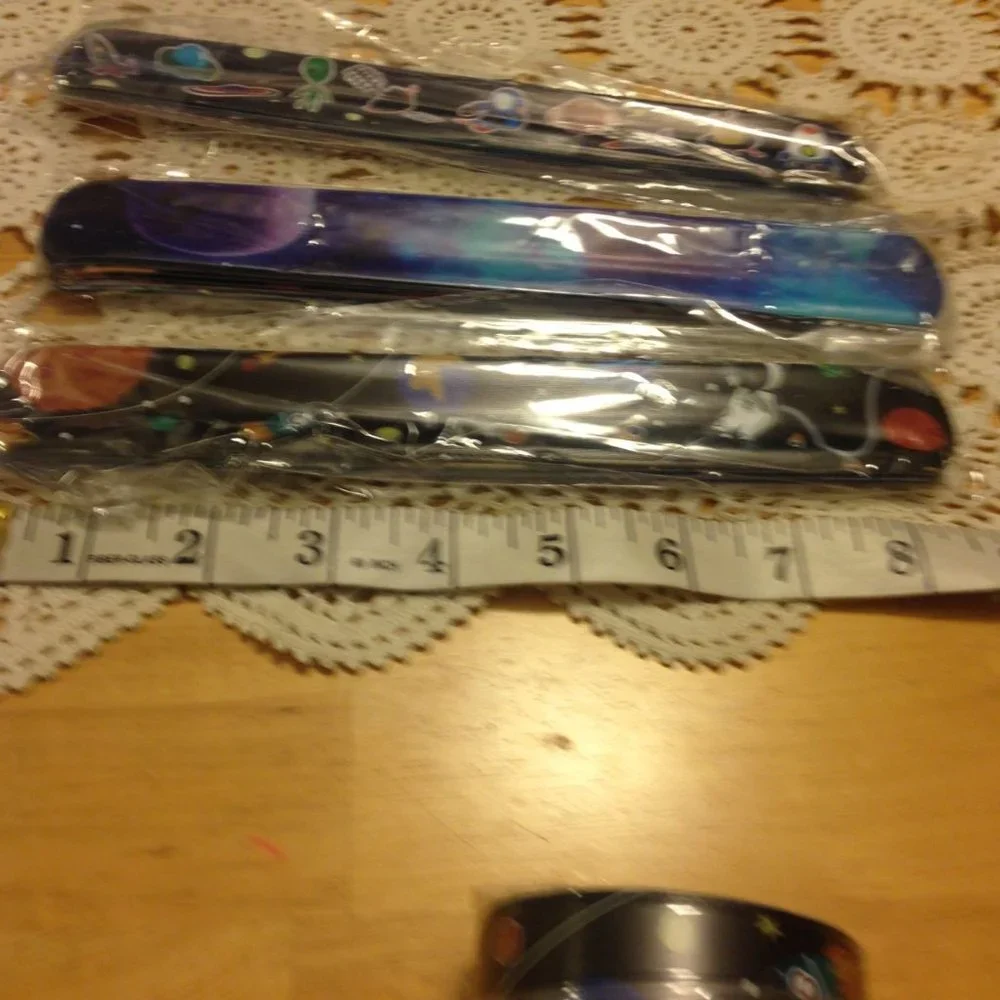 Slap Bracelets, cool party favors, space theme